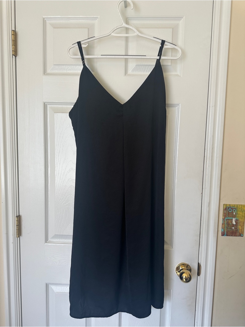 Classic Black Slip Dress
